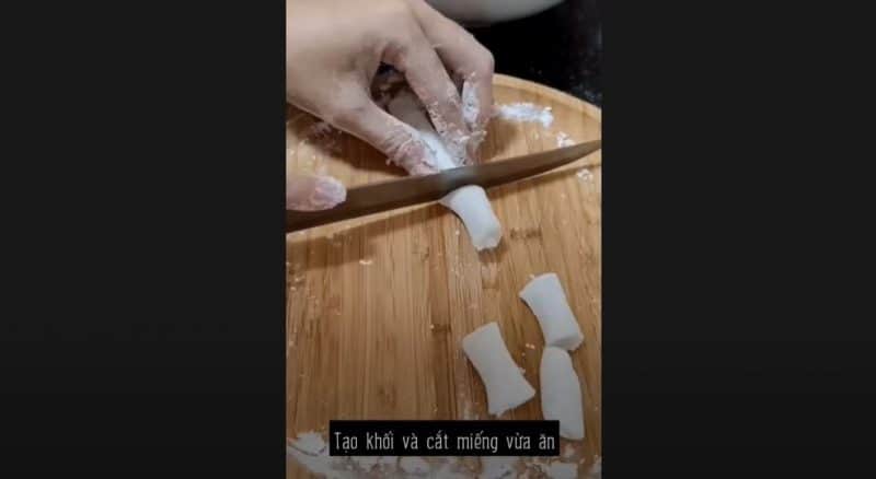 cách làm bánh gạo từ cơm nguội