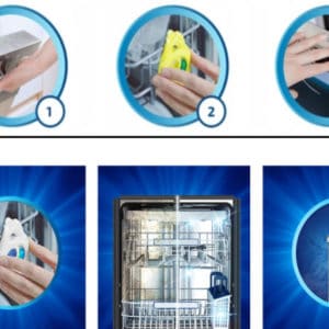 Khử Mùi Máy Rửa Bát Finish DuoPack 2x60