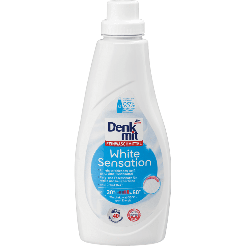 Nước Giặt Tẩy Trắng Denkmit White Sensation 1L 4 Nước Giặt Tẩy Trắng Denkmit White Sensation 1L