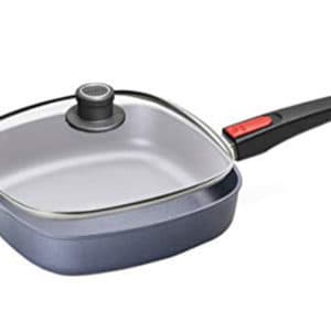 Chảo Woll Diamond Lite Pans Rectangular 1629DPIL 30x26cm Có Vung Kính