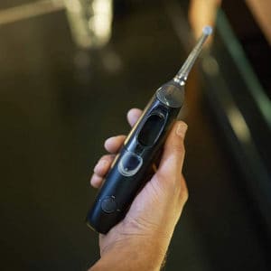 Máy Tăm Nước Philips Sonicare AirFloss Ultra HX8431/03 Màu Đen