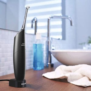 Máy Tăm Nước Philips Sonicare AirFloss Ultra HX8431/03 Màu Đen
