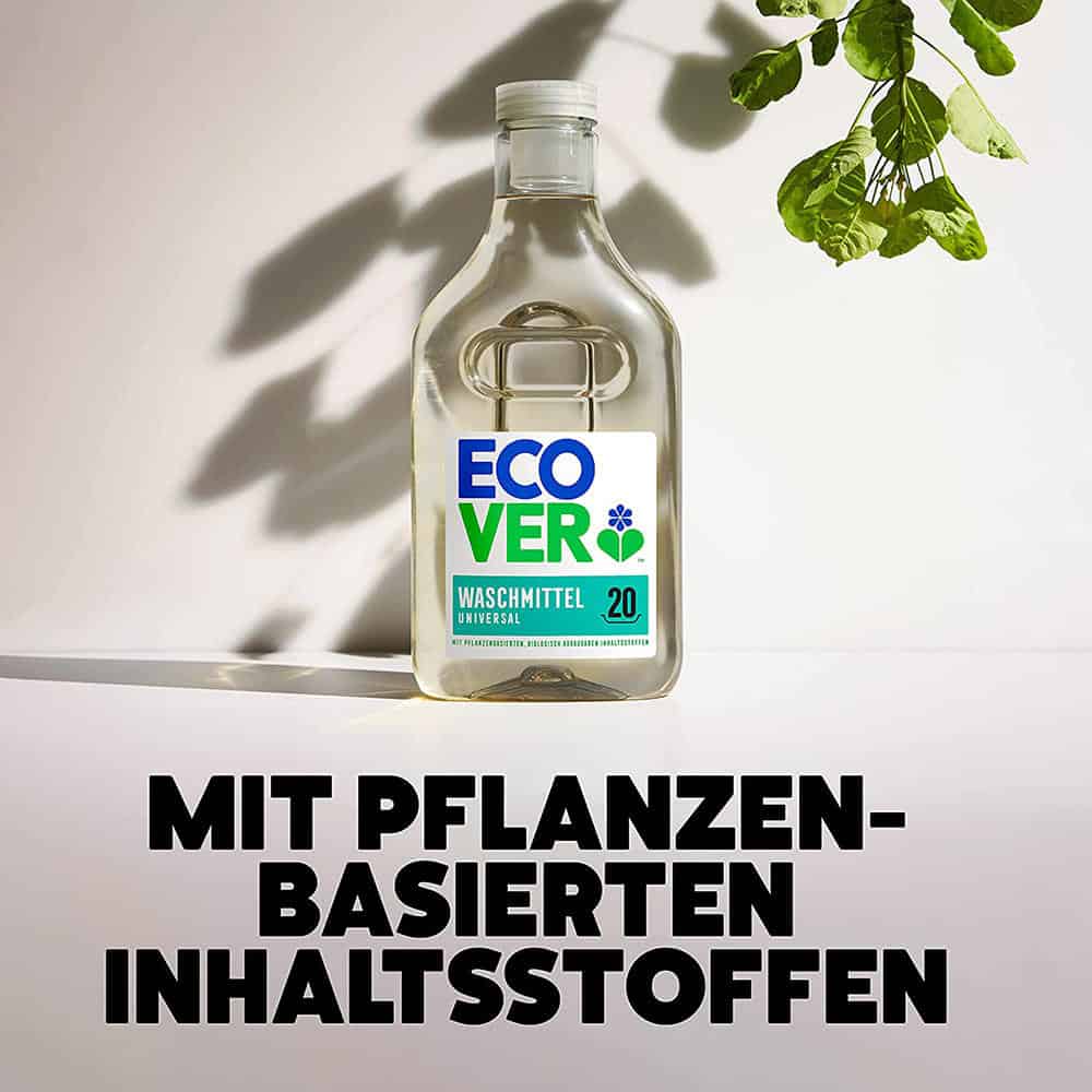 Nước Giặt Hữu Cơ EcoVer Waschmittel Universal 2008902 20WL - 1L Nước Giặt Hữu Cơ EcoVer Waschmittel Universal 2008902 20WL - 1L