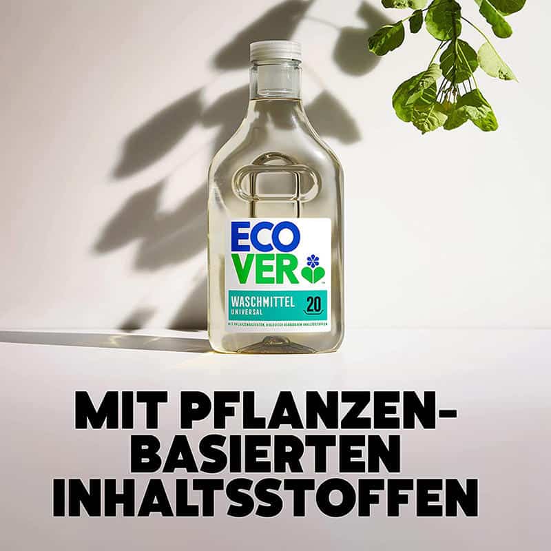 Nước Giặt Hữu Cơ EcoVer Waschmittel Universal 2008902 20WL - 1L 9 Nước Giặt Hữu Cơ EcoVer Waschmittel Universal 2008902 20WL - 1L