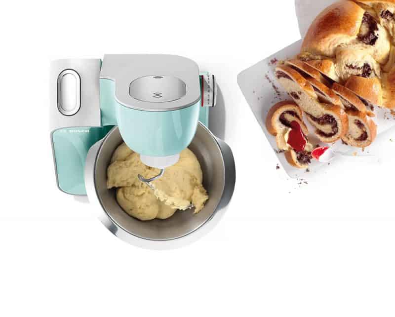 Máy Trộn Bột Đa Năng Bosch MUM58020 Màu Xanh Ngọc Bạc-2