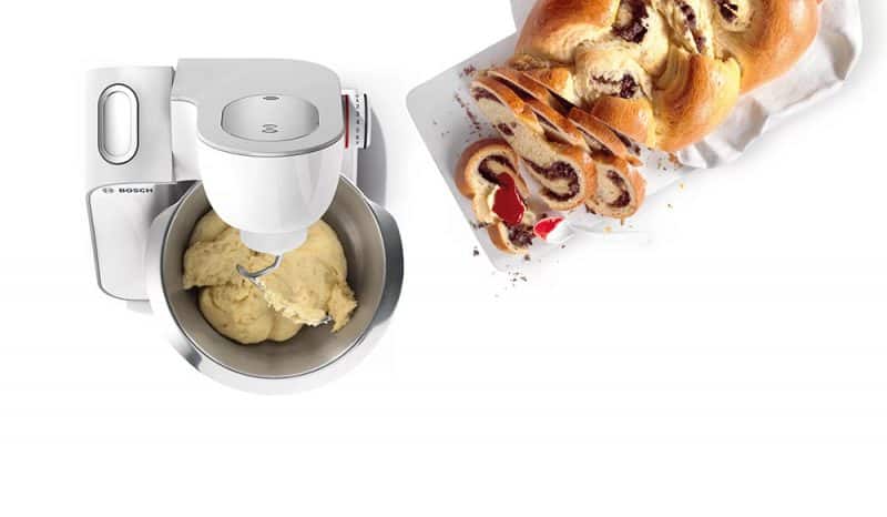 Máy Trộn Bột Đa Năng Bosch MUM58234 Màu Trắng Bạc-2