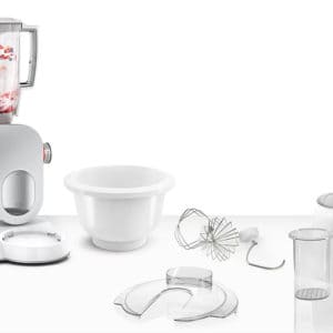 Máy Trộn Bột Đa Năng Bosch MUM58234 Màu Trắng Bạc