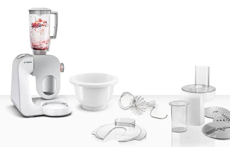 Máy Trộn Bột Đa Năng Bosch MUM58234 Màu Trắng Bạc-3