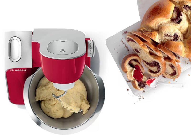 Máy Trộn Bột Đa Năng Bosch MUM58720 Màu Đỏ Bạc 10 Máy Trộn Bột Đa Năng Bosch MUM58720 Màu Đỏ Bạc-2