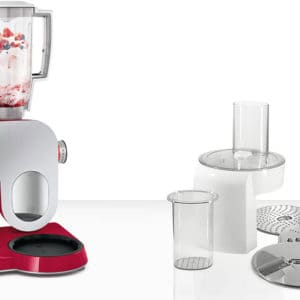 Máy Trộn Bột Đa Năng Bosch MUM58720 Màu Đỏ Bạc 6 Máy Trộn Bột Đa Năng Bosch MUM58720 Màu Đỏ Bạc