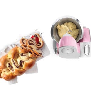 Máy Trộn Bột Đa Năng Bosch MUM58K20 Màu Hồng Bạc 4 Máy Trộn Bột Đa Năng Bosch MUM58K20 Màu Hồng Bạc