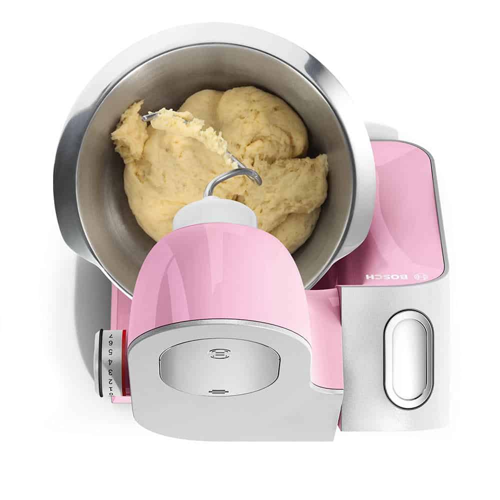 Máy Trộn Bột Đa Năng Bosch MUM58K20 Màu Hồng Bạc Máy Trộn Bột Đa Năng Bosch MUM58K20 Màu Hồng Bạc