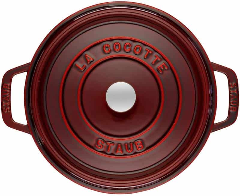 Nồi Gang Staub Round Cocotte Grenadine 40509-357-0 / 24cm - 3,8L 7 Nồi Gang Staub Round Cocotte Grenadine 40509-357-0 / 24cm - 3,8L