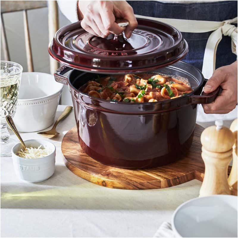 Nồi Gang Staub Round Cocotte Grenadine 40509-357-0 / 24cm - 3,8L 6 Nồi Gang Staub Round Cocotte Grenadine 40509-357-0 / 24cm - 3,8L