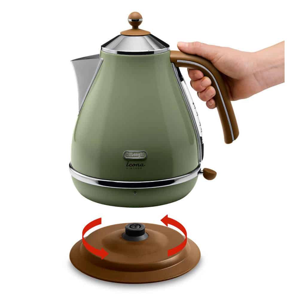 Bình Siêu Tốc DeLonghi KBOV2001.GR 1.7L Bình Siêu Tốc DeLonghi KBOV2001.GR 1.7L