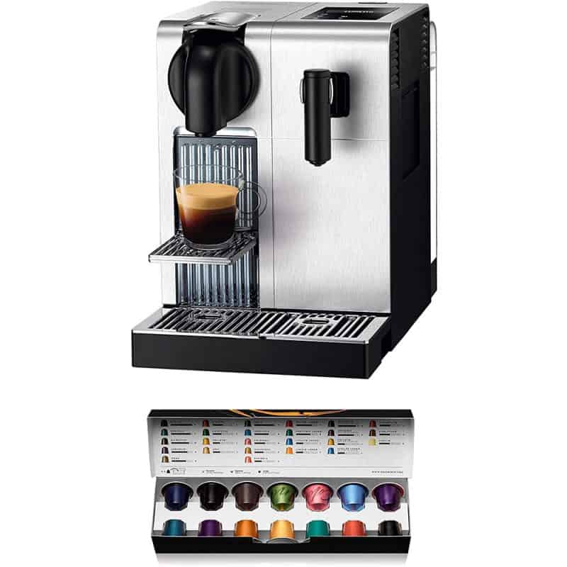 Máy pha cafe viên nén DeLonghi EN750.MB Lattissima Pro 14 Máy Pha Cà Phê Delonghi Nespresso EN 750.MB-1