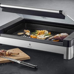 Bếp Nướng Điện Wmf Lono 415430011 Có Nắp Kính