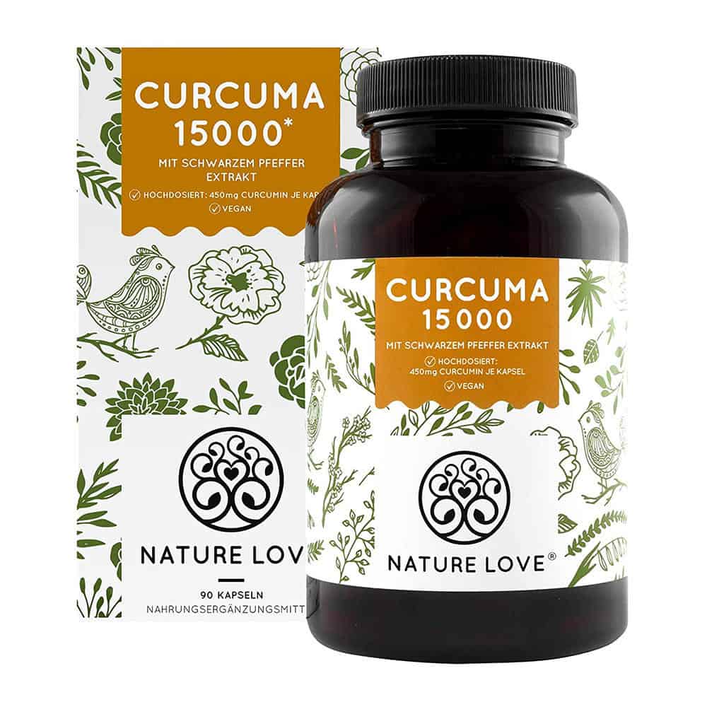Viên Nang Nghệ Nature Love Curcuma 15000 Viên Nang Nghệ Nature Love Curcuma 15000