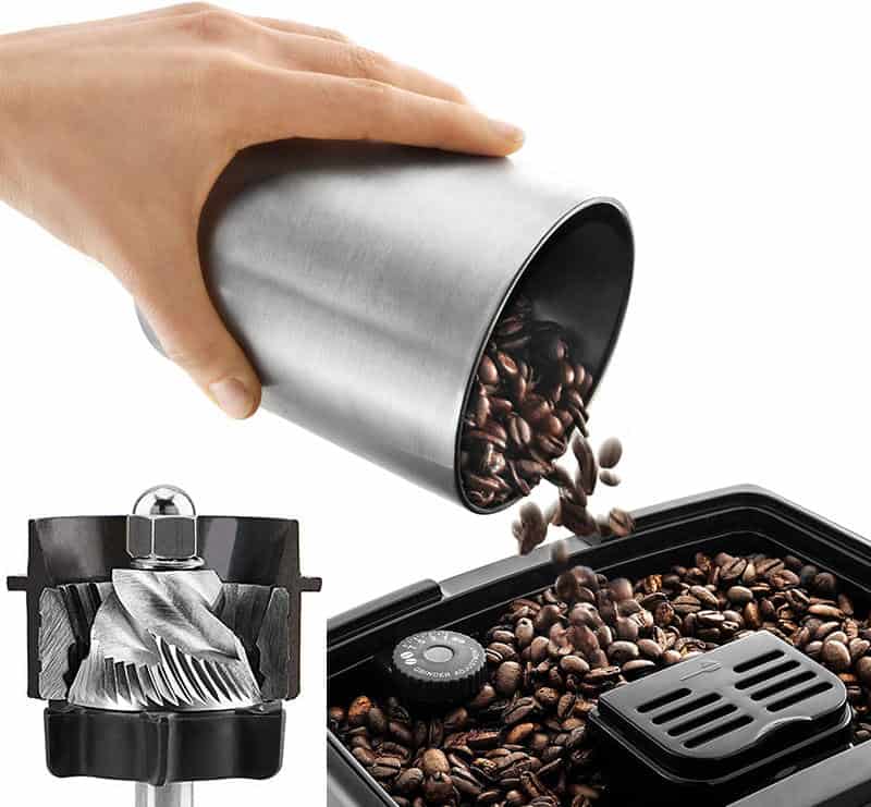 Máy pha cafe DeLonghi ECAM 350.35.SB Dinamica 10 Máy Pha Cà Phê DeLonghi Dinamica ECAM 350.35.SB