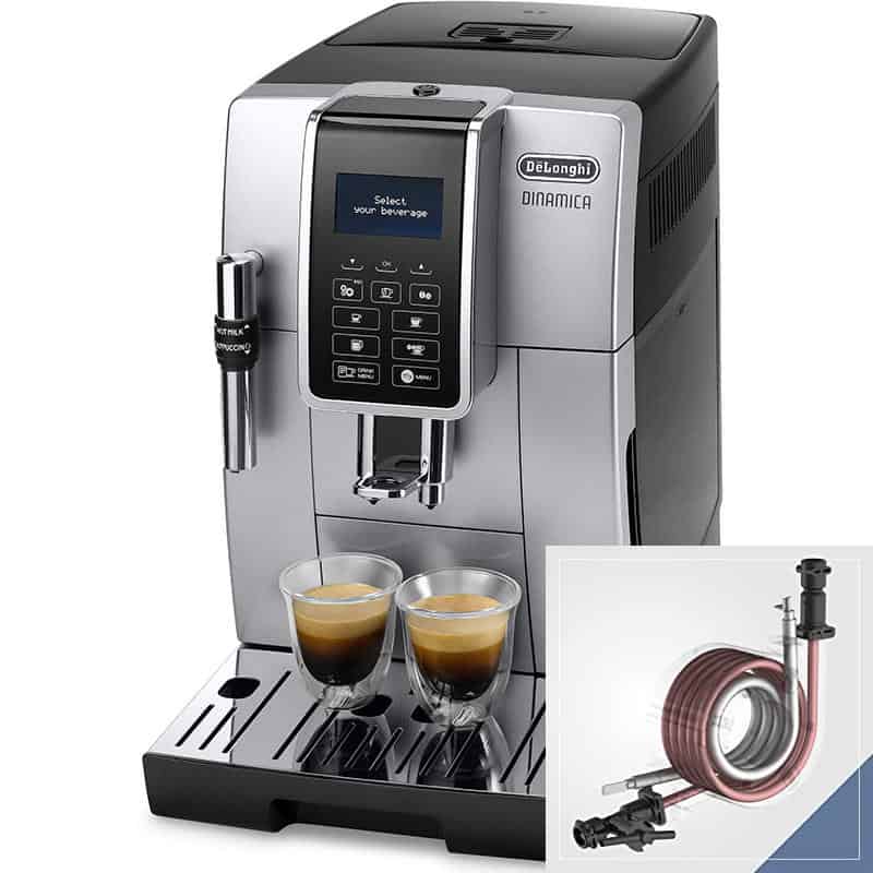 Máy pha cafe DeLonghi ECAM 350.35.SB Dinamica 11 Máy Pha Cà Phê DeLonghi Dinamica ECAM 350.35.SB
