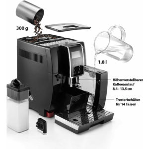Máy pha cafe DeLonghi ECAM 356.57.B Dinamica 5 Máy Pha Cà Phê DeLonghi Dinamica ECAM 356.57.B