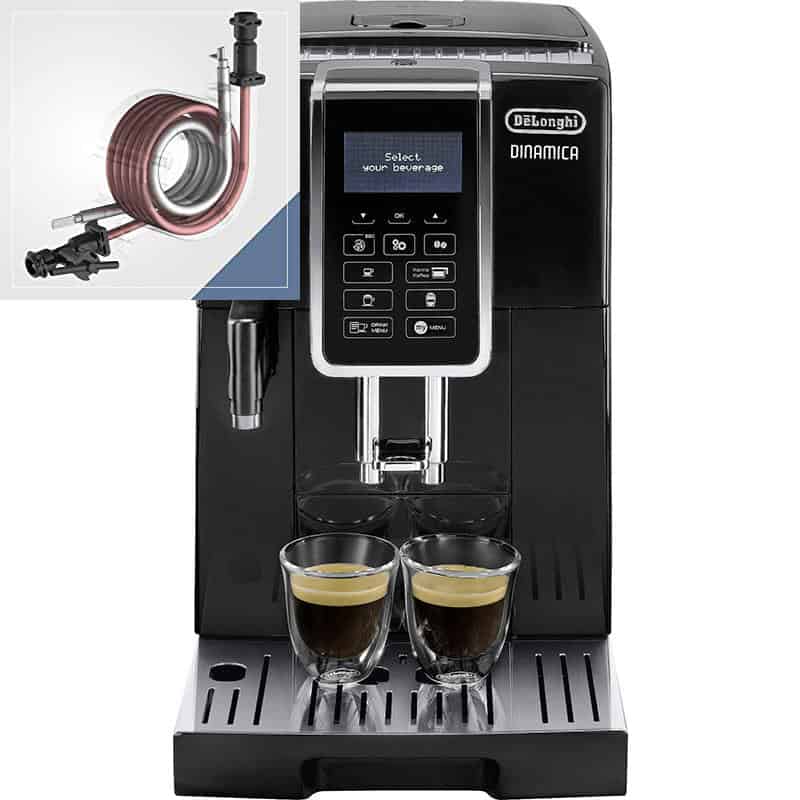 Máy pha cafe DeLonghi ECAM 356.57.B Dinamica 10 Máy Pha Cà Phê DeLonghi Dinamica ECAM 356.57.B