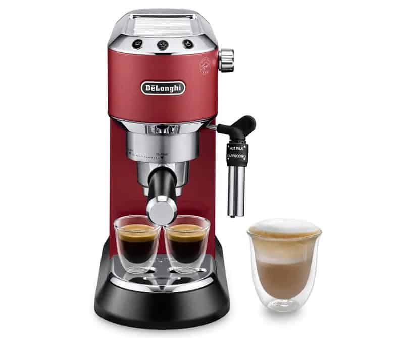 Máy Pha Cà Phê Delonghi EC685.R Dedica Màu Đỏ