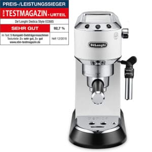 Máy pha cafe bán tự động DeLonghi EC685.W Dedica Style 2 Máy Pha Cà Phê Delonghi Espresso Dedica EC685W