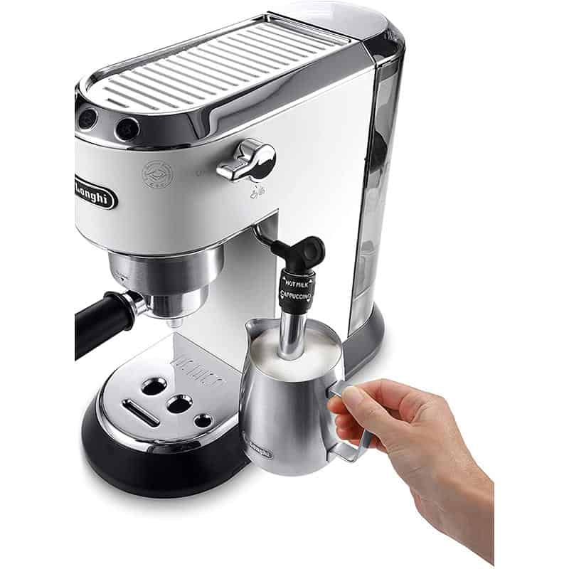 Máy pha cafe bán tự động DeLonghi EC685.W Dedica Style 11 Máy Pha Cà Phê Delonghi Espresso Dedica EC685W