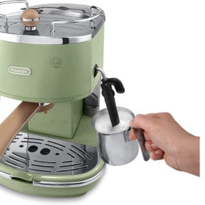 Máy pha cafe bán tự động DeLonghi ECOV311.GR Icona Vintage 3 Máy Pha Cà Phê Delonghi Icona Vintage ECOV311GR