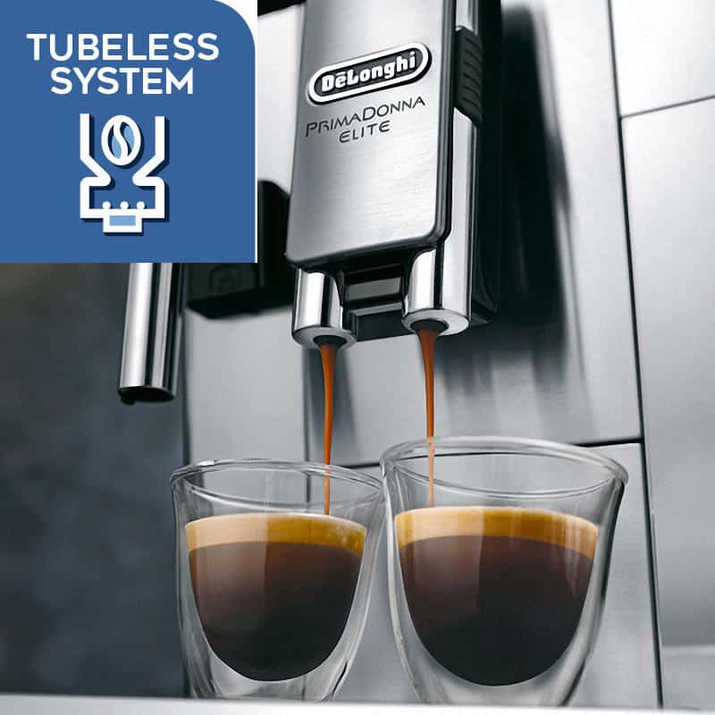 Máy pha cafe DeLonghi ECAM 656.75.MS PrimaDonna Elite 15 Máy Pha Cà Phê DeLonghi PrimaDonna Elite ECAM 656.75.MS