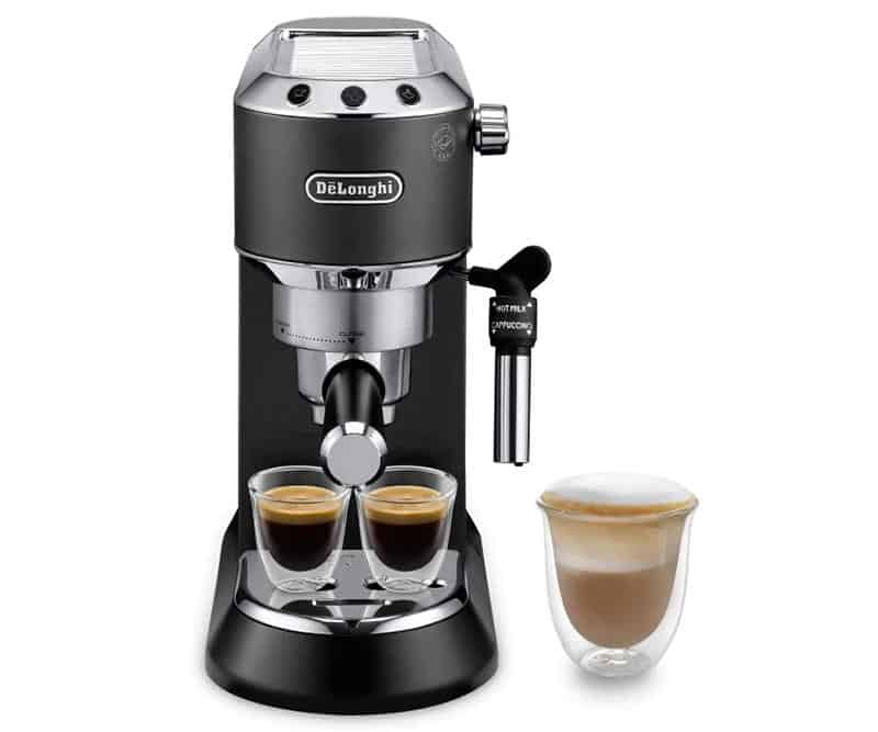 Máy pha cafe bán tự động DeLonghi EC685.BK Dedica Style 8 Máy Pha Cà Phê Delonghi Espresso Dedica EC685BK