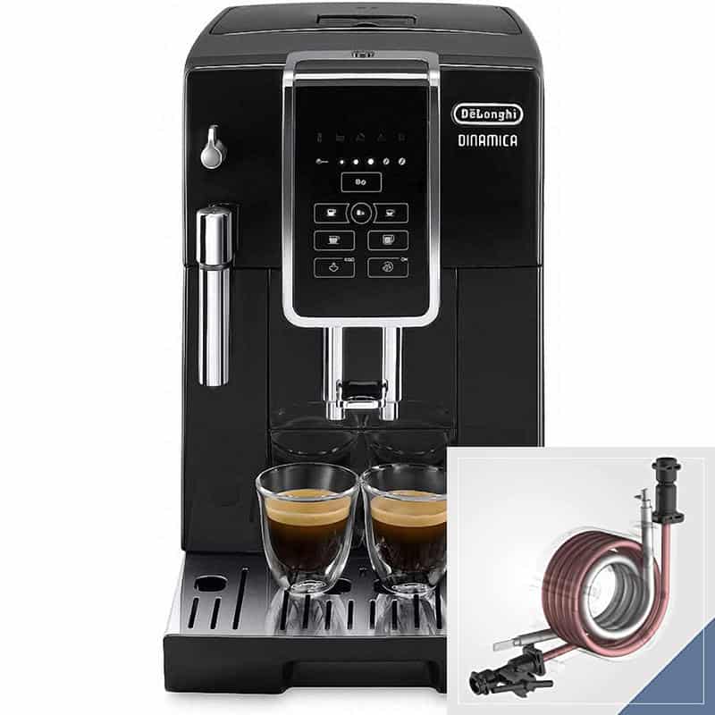 Máy pha cafe tự động DeLonghi ECAM350.15.B Dinamica 10 Máy Pha Cà Phê DeLonghi Dinamica ECAM 350.15.B
