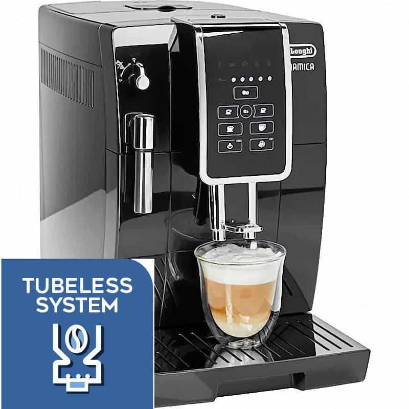 Máy pha cafe tự động DeLonghi ECAM350.15.B Dinamica 11 Máy Pha Cà Phê DeLonghi Dinamica ECAM 350.15.B