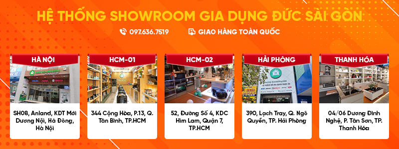 Giới Thiệu 8 Hệ Thống Showroom Gia Dụng Đức Đà Nẵng