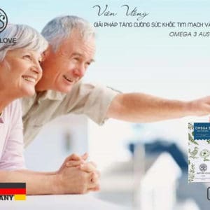 Viên Uống Dầu Cá Nature Love Omega 3 Aus Fischol 120 Viên