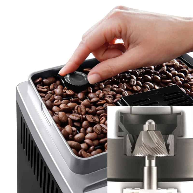 Máy pha cafe tự động DeLonghi ECAM250.23.SB Magnifica S Smart 10 Máy Pha Cà Phê De'Longhi Magnifica S Smart ECAM 250.23.SB