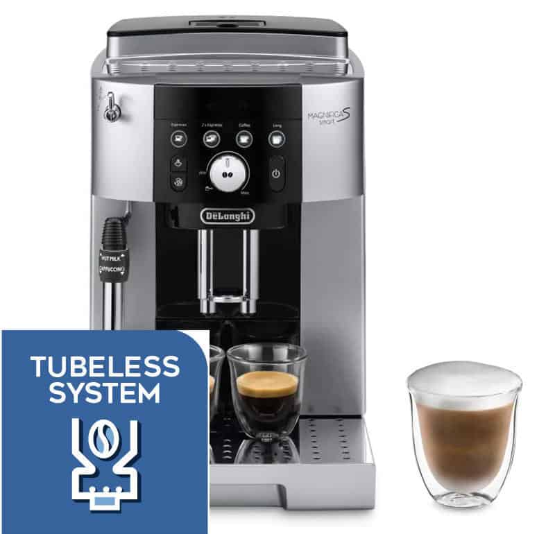 Máy pha cafe tự động DeLonghi ECAM250.23.SB Magnifica S Smart 12 Máy Pha Cà Phê De'Longhi Magnifica S Smart ECAM 250.23.SB