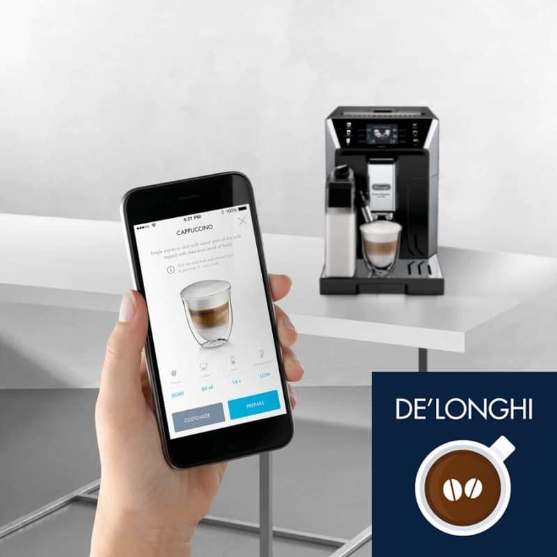 Máy Pha Cà Phê De'Longhi PrimaDonna Class ECAM 550.65.SB