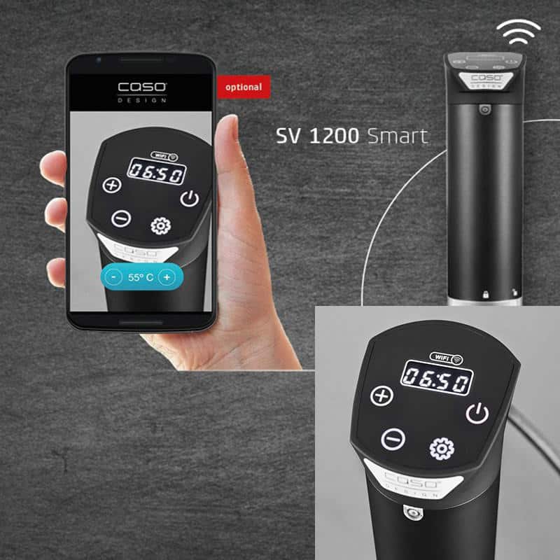 Máy Nấu Chậm Sous Vide Caso SV 1200 Smart 14 Máy Nấu Chậm Sous Vide Caso SV 1200 Smart