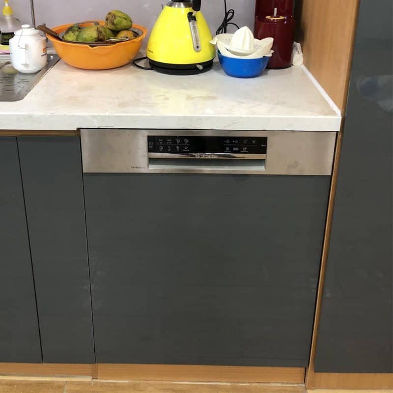 lắp đặt máy rửa bát Bosch