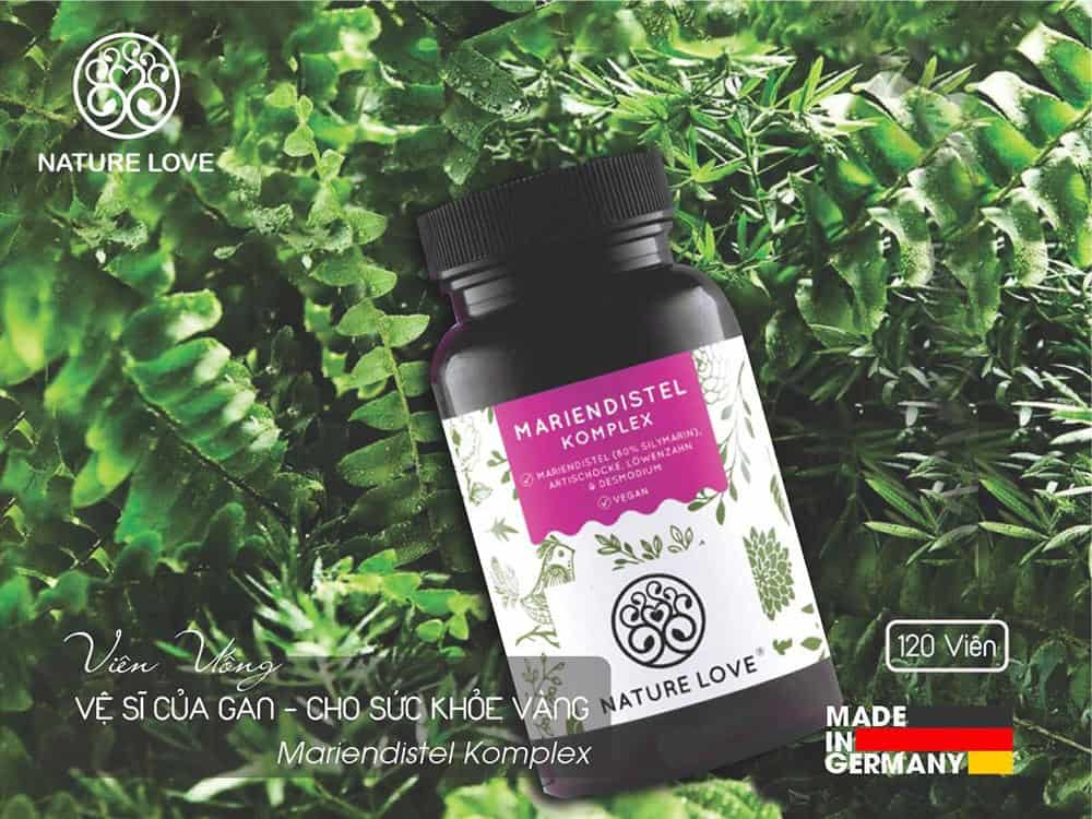 Viên Nang Uống Thải Độc Gan Nature Love Mariendistel Komplex 120 Viên Viên Nang Uống Thải Độc Gan Nature Love Mariendistel Komplex 120 Viên