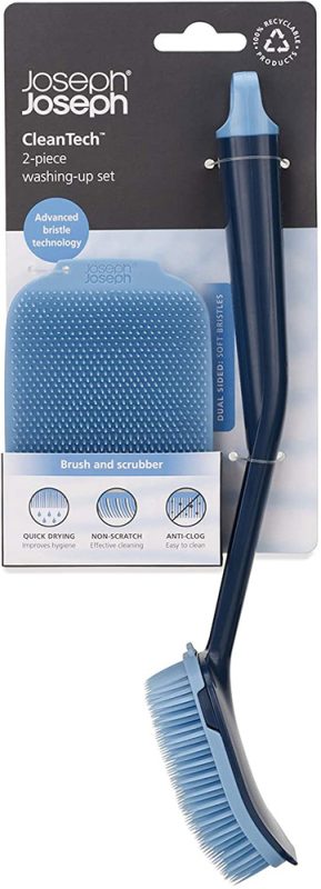 Bộ Bàn Chải Rửa Bát Đĩa Joseph Joseph CleanTech 85159 Blue