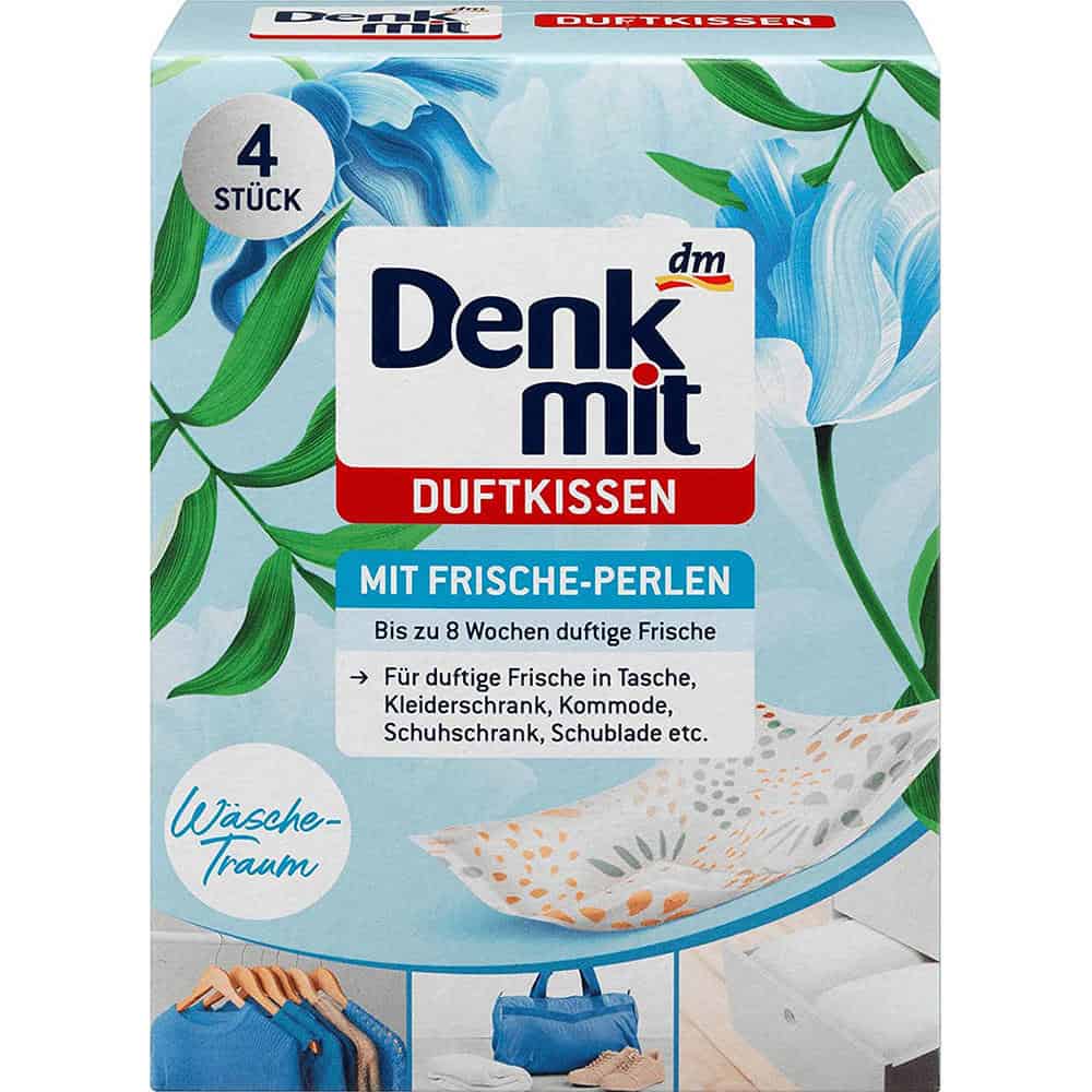 Túi Thơm Treo Tủ Denkmit Duftkisen Mit Frische-Perlen 60019122 - 4 Miếng Túi Thơm Treo Tủ Denkmit Duftkisen Mit Frische-Perlen 60019122 - 4 Miếng