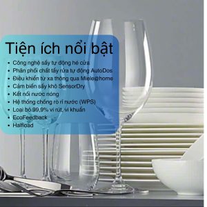 Máy Rửa Chén Miele G 7310 SCi AutoDos Bán Âm 2 Máy Rửa Chén Miele G 7310 SCi AutoDos Bán Âm