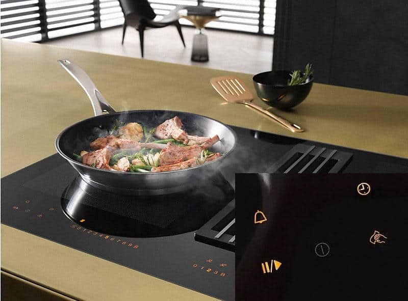 Bếp Từ Kết Hợp Hút Mùi Miele KMDA 7634 FR