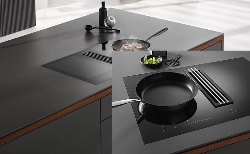 Bếp Từ Kết Hợp Hút Mùi Miele KMDA 7634 FR