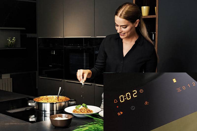 Bếp Từ Kết Hợp Hút Mùi Miele KMDA 7634 FR