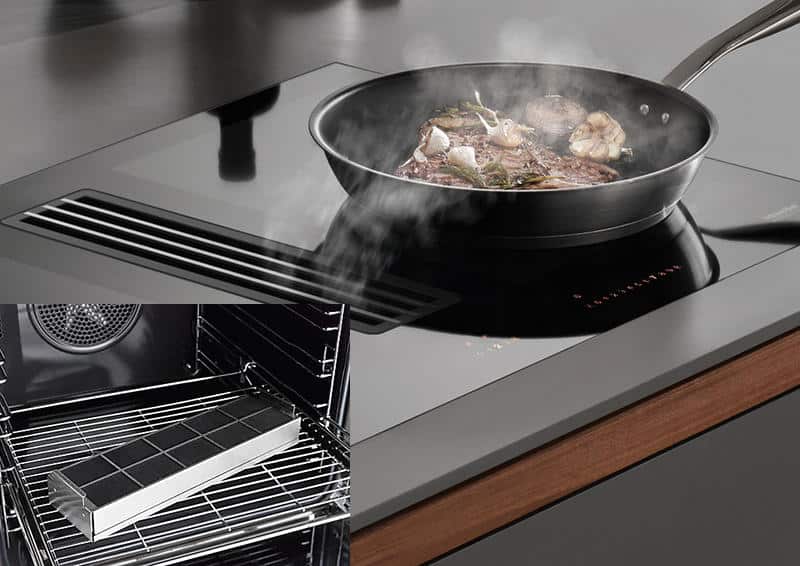 Bếp Từ Kết Hợp Hút Mùi Miele KMDA 7634 FR