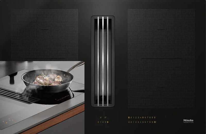 Bếp Từ Kết Hợp Hút Mùi Miele KMDA 7634 FR